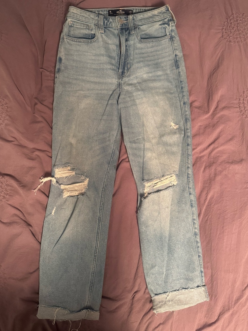 Hollister Ultra High-Rise Vintage Straight/Vintage Stretch